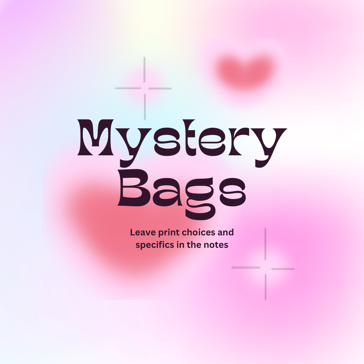 Mystery Bags (Read Description)